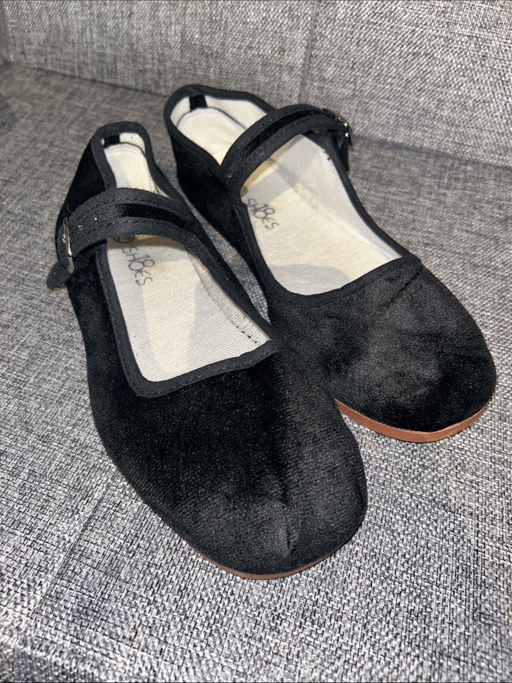 Black Mary Jane Ballet Flats